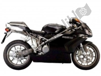 Todas as peças originais e de reposição para seu Ducati Superbike 749 Dark 2004.